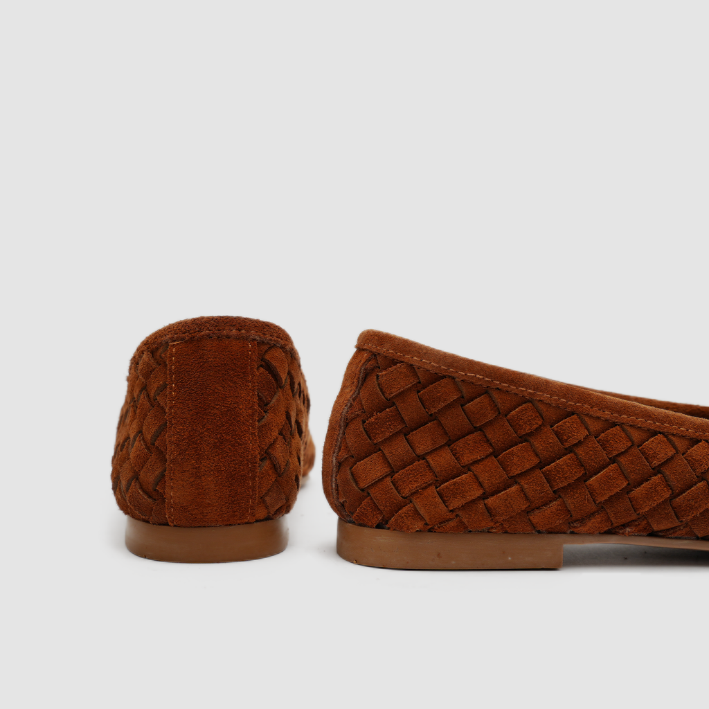 Kadın Deri Süet Babet [060262]