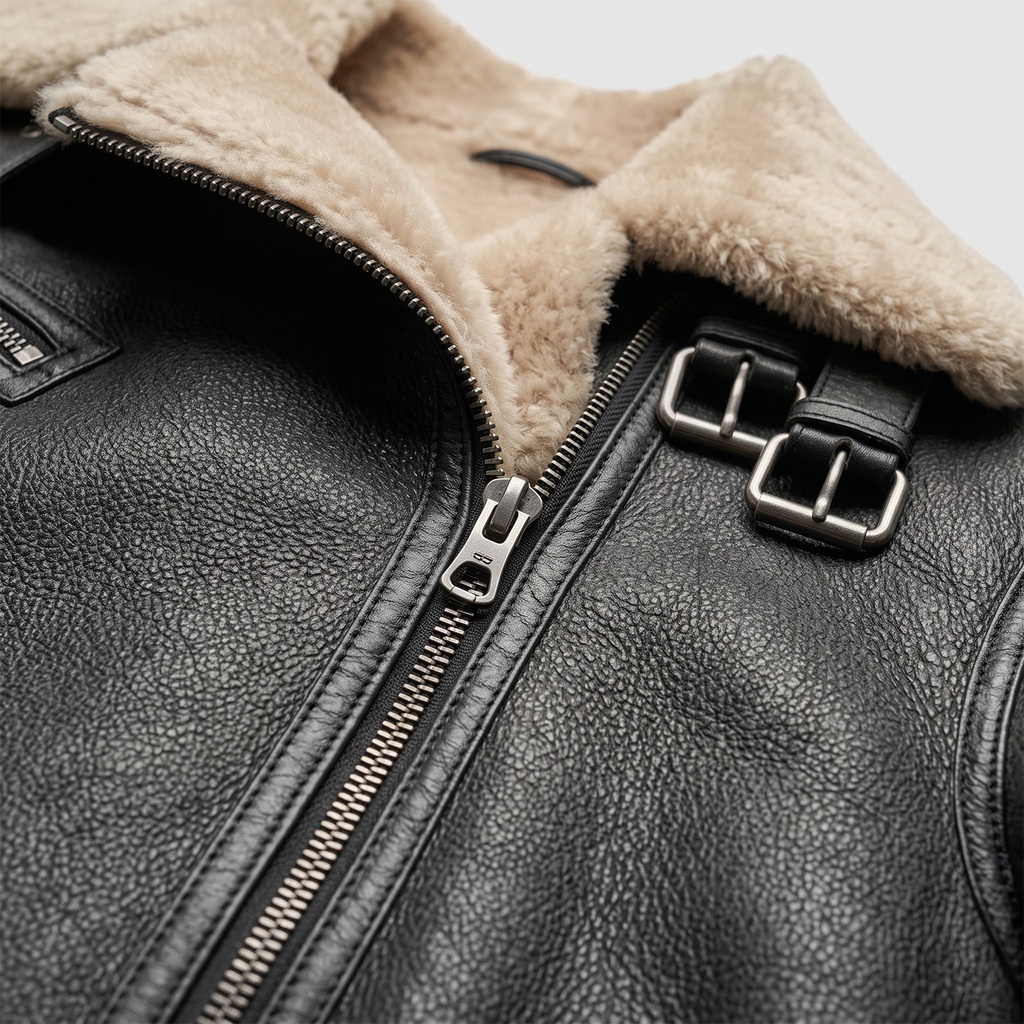 Kadın Deri Biker Ceket [810107]