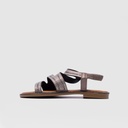 Kadın Taşlı Düz Sandalet [060139]