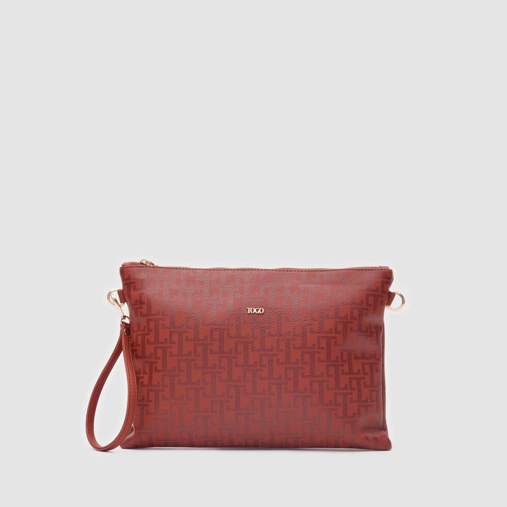 Kadın Monogram Clutch Çanta [930041]