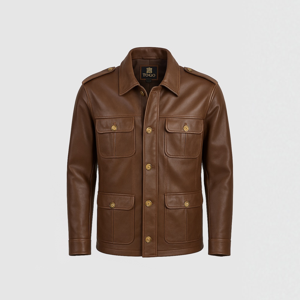 Erkek Deri Mont [810007]