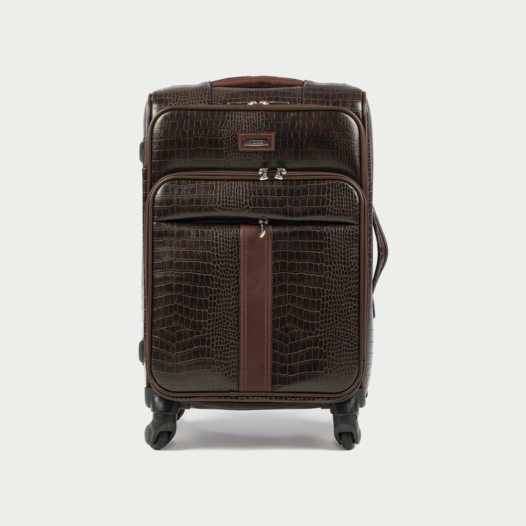 Unisex Cabin Leather Suitcase [990008]