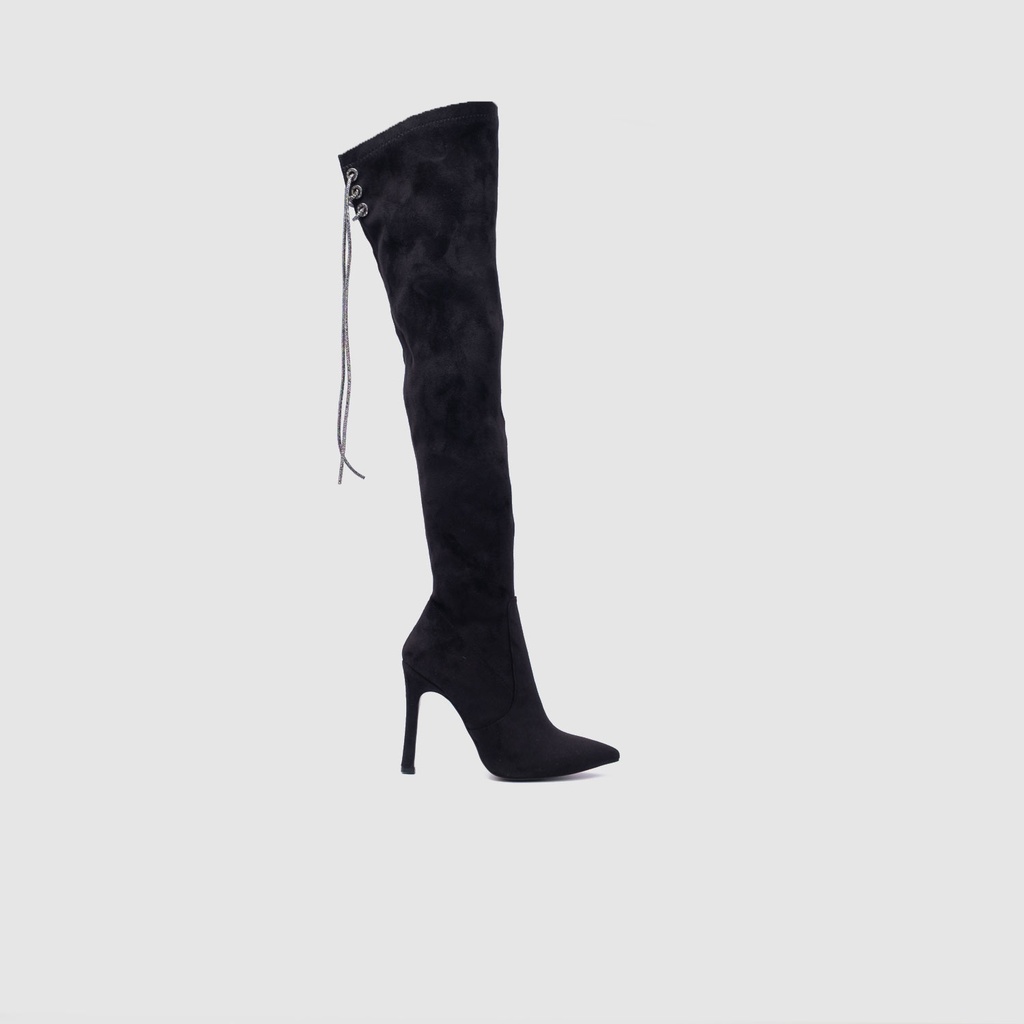 Women's Heeled Sock Boots [060146]
