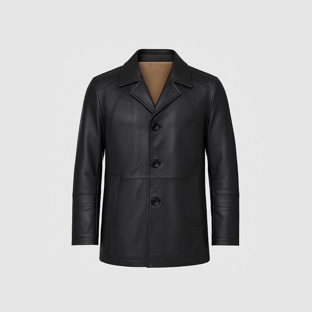 Erkek Deri Mont [810045]