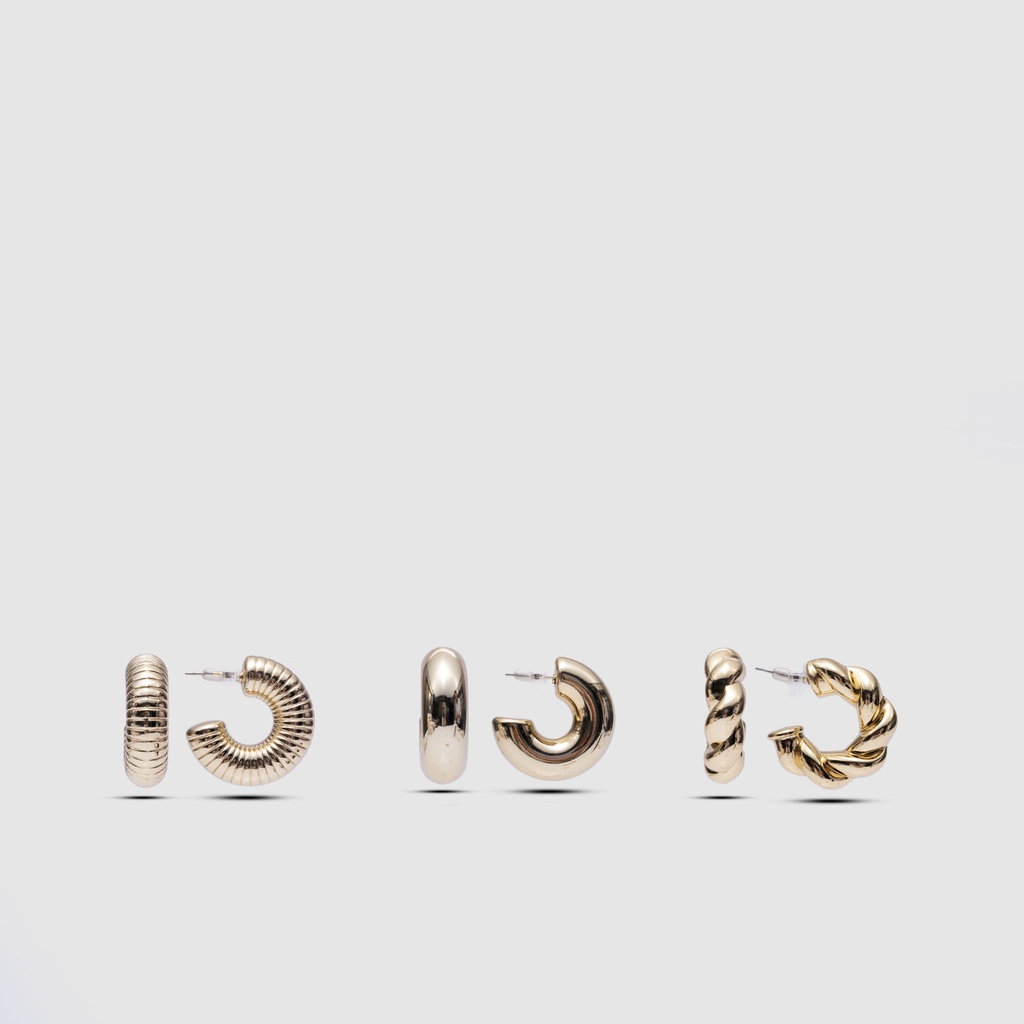 Kadın 3'lü Küpe Seti [020039]