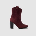 Women Short Heel Boots [51493]